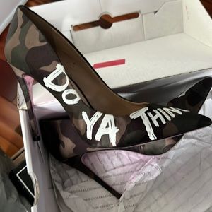 Aldo camo “Do Ya Thing” Dominya Heels